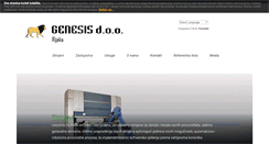 Desktop Screenshot of genesis.hr