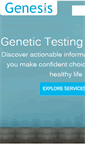 Mobile Screenshot of genesis.org.in