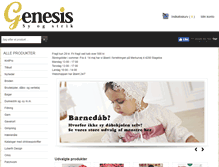 Tablet Screenshot of genesis.dk