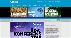 Desktop Screenshot of genesis.nu