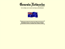 Tablet Screenshot of genesis.net.au