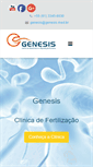 Mobile Screenshot of genesis.med.br